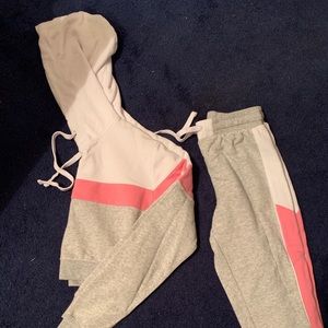 Garage sweat suit. Brand new, never worn.